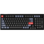 Keychron V5-D1 QMK 自定義機械鍵盤 (碳黑Fully Assembled RGB旋鈕可換軸/紅軸)